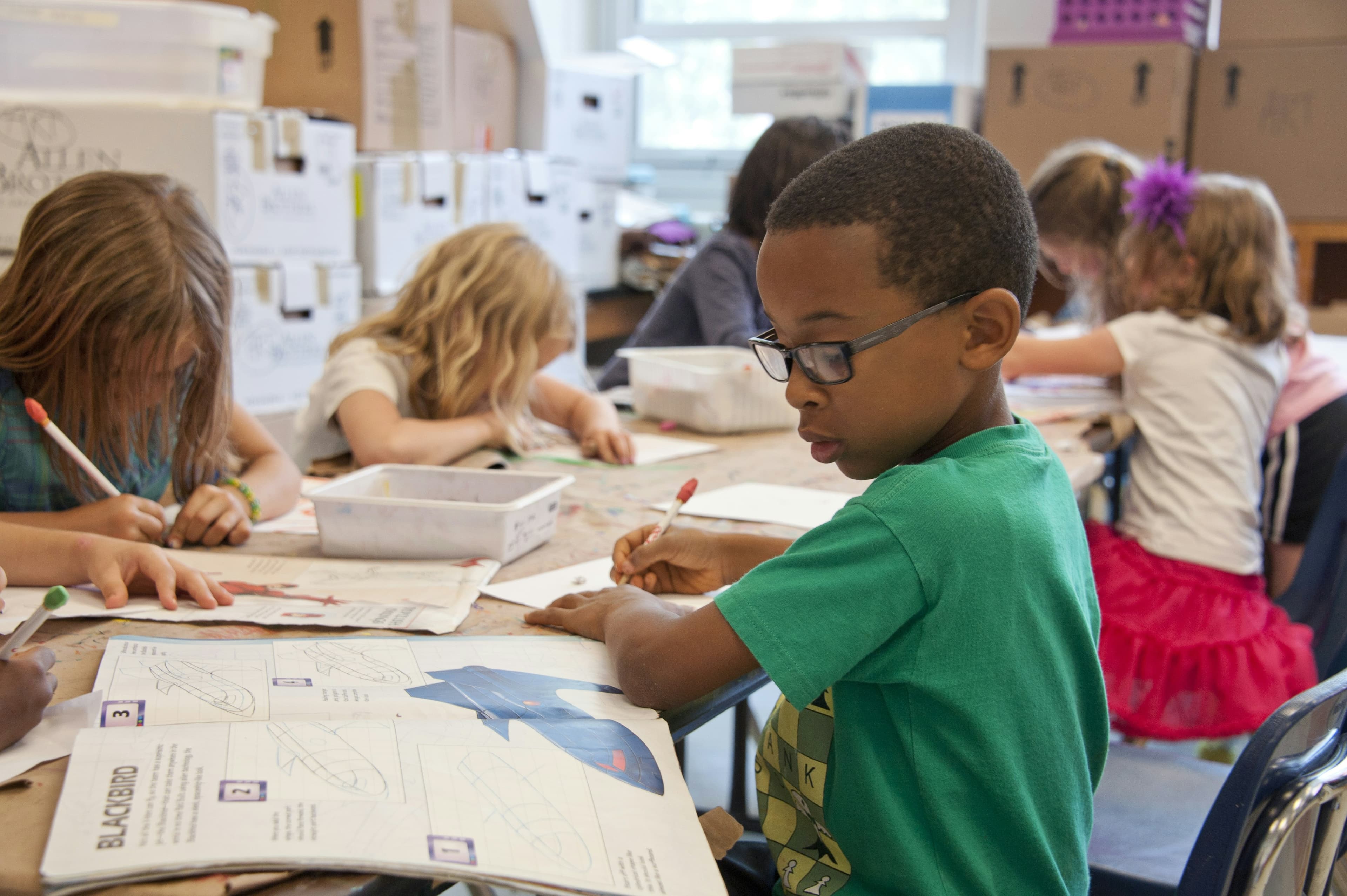Early years students at Fairview Academy